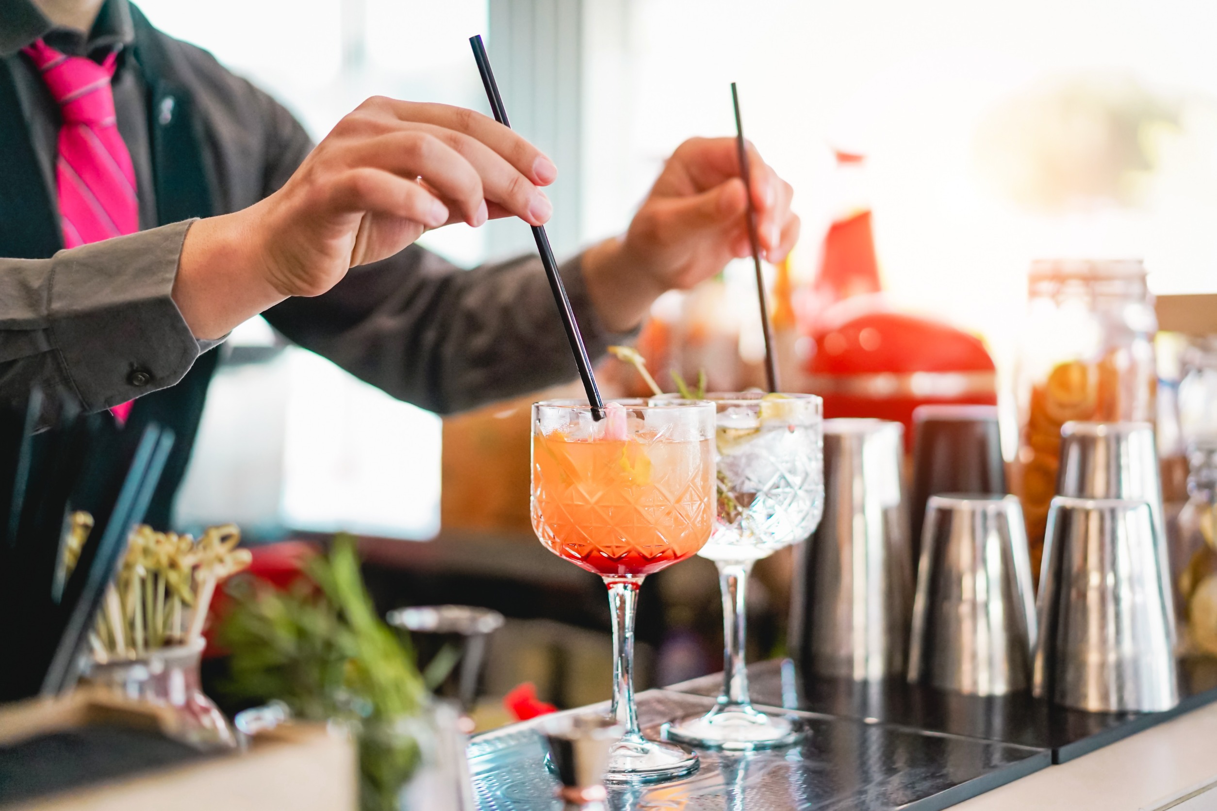Mobiler Barservice mit Barkeeper und Cocktailbar